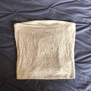 American Eagle Floral Tube Top